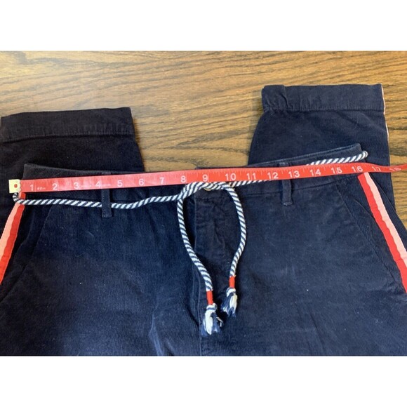 Sundry‎ Trousers Anthropologie Womens Striped Navy Corduroy  Size 30 Pants - Picture 11 of 12